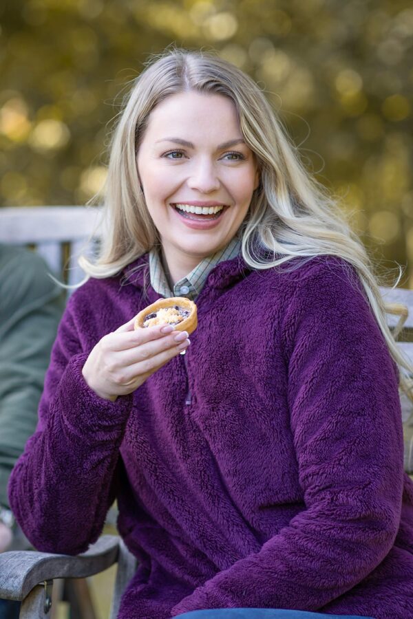 Fleece Jacket Deep Purple - Image 6