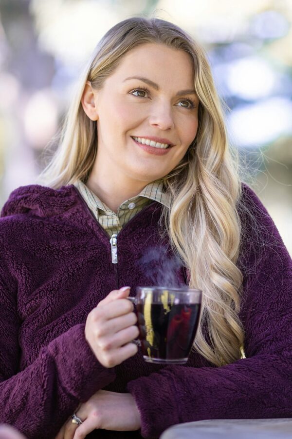 Fleece Jacket Deep Purple